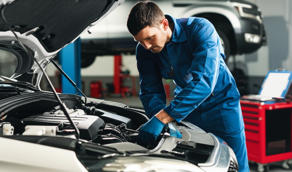 Expert Technician at Work